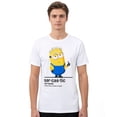 thumbnail image 1 of Minions T-Shirt Men's Phil Sarcastic Short Sleeve Graphic Top, 1 of 5