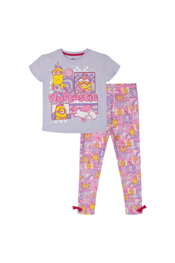 T-Shirt and Leggings Outfit Set Toddler to Big Kid