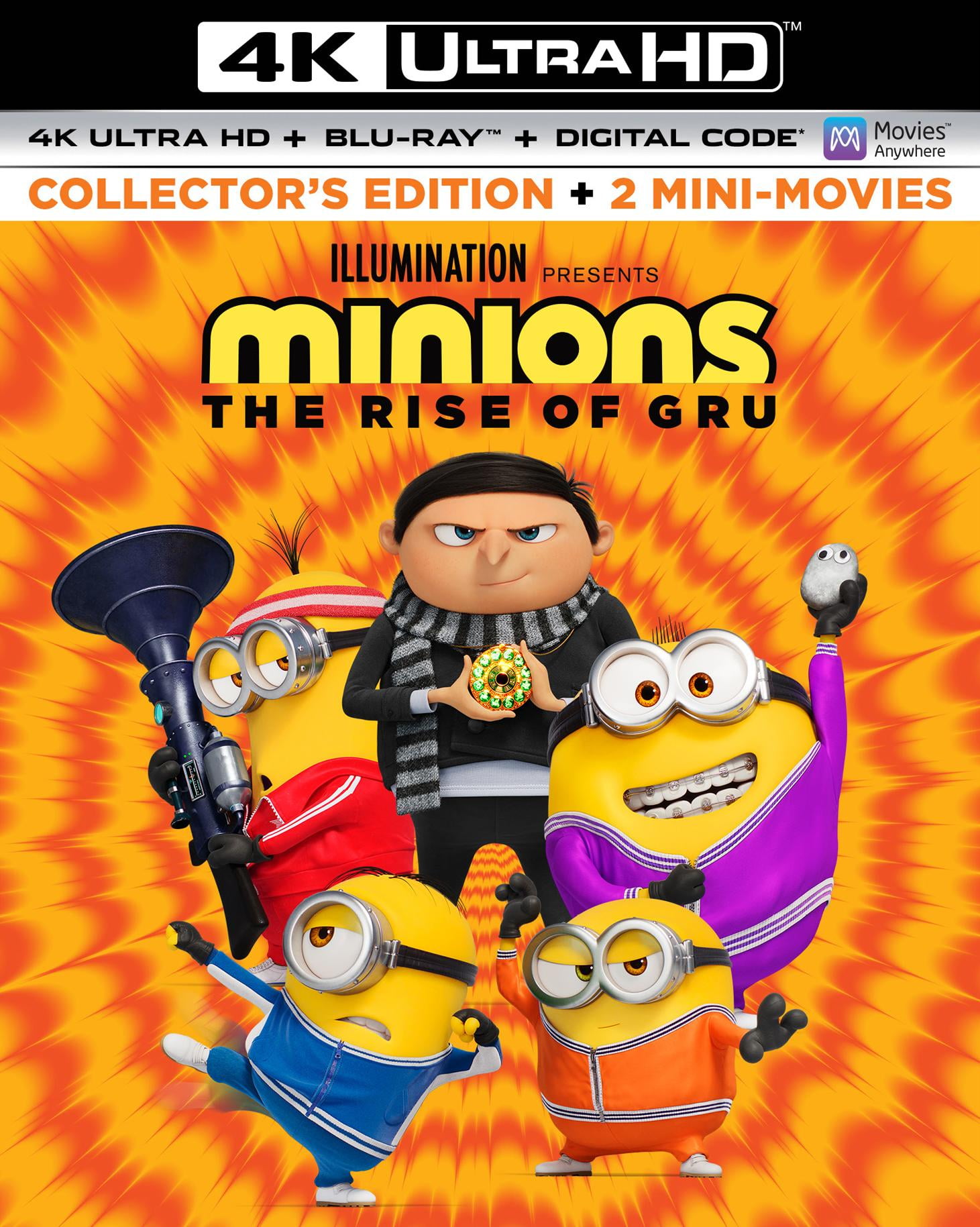 Minions: The Rise of Gru (4K Ultra HD + Blu-ray + Digital Copy)