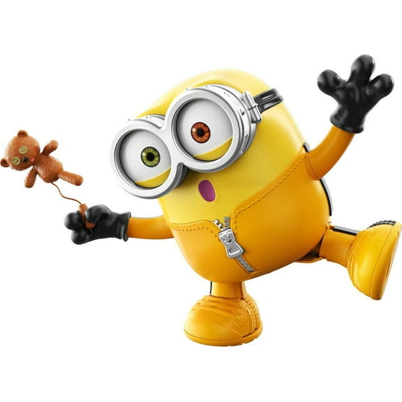 Minions: The Rise of Gru Black Belt Bob Approx 8-in / 20-cm Character Toy for Kids 4 Years Old & Up