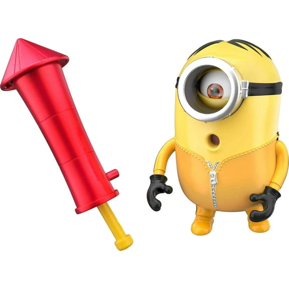 Minions: The Rise of Gru Firecracking Stuart Action Figure with Accessory
