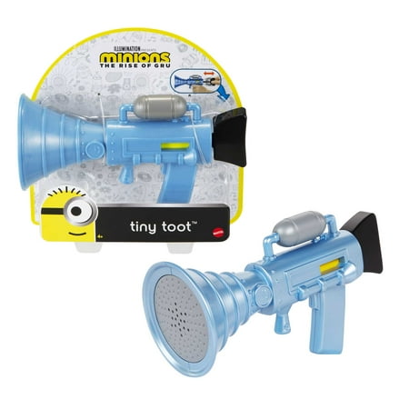 Minions: The Rise of Gru Tiny Toot Toy Blaster Role-Play Accessory with Lever & Sounds