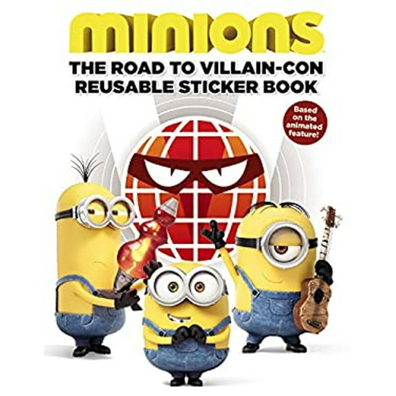 Pre-Owned Minions: The Road to Villain-Con: Reusable Sticker Book (Paperback) 0316299960 9780316299961