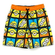 ウェア FCRB MINIONS PRACTICE SHORTS Mad Engine Mens Despicable Me Minion Cotton Lounge Shorts
