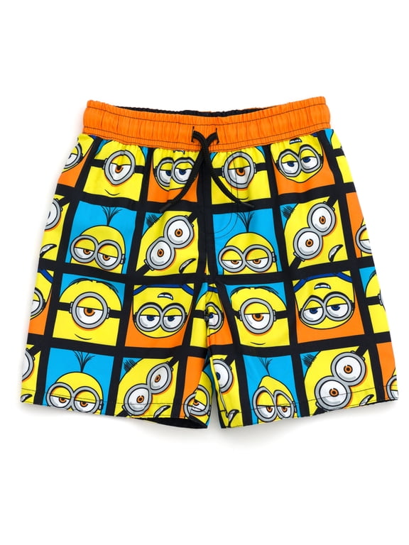 UPF 50+ Swim Trunks Bathing Suit Toddler to Big Kid