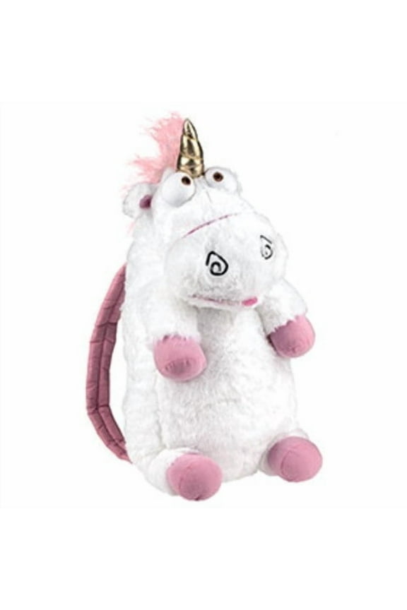 Minions Universal Studios Despicable Me Unicorn Plush Backpack Tag