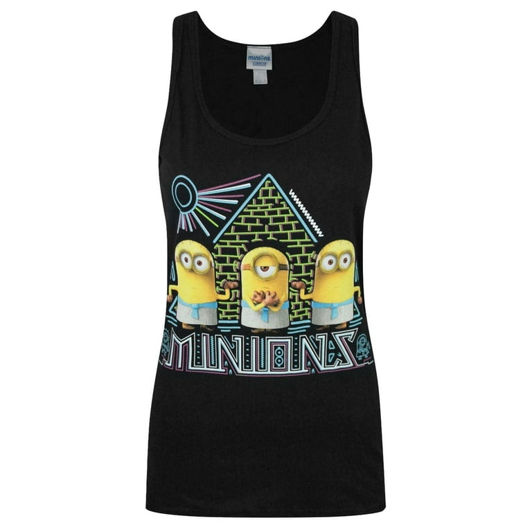 Minions Womens Egyptian Tank Top 