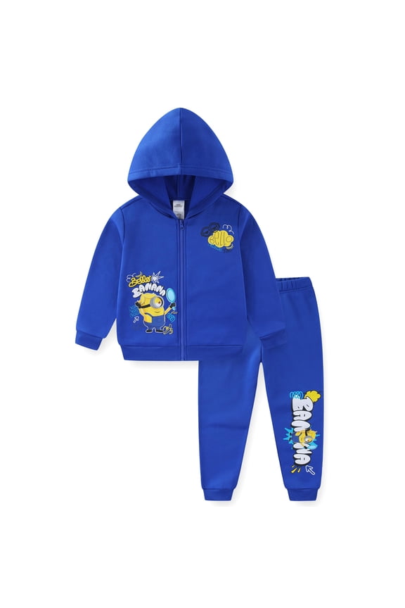 Zip Up Hoodie and Pants Set (Boys), 2 Piece Set, Sizes 3T-8