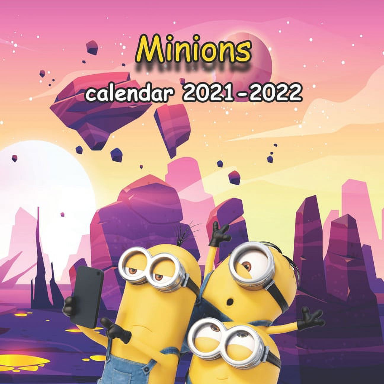 Minions calendar 20212022 Minions wall calendar 2021 with 18