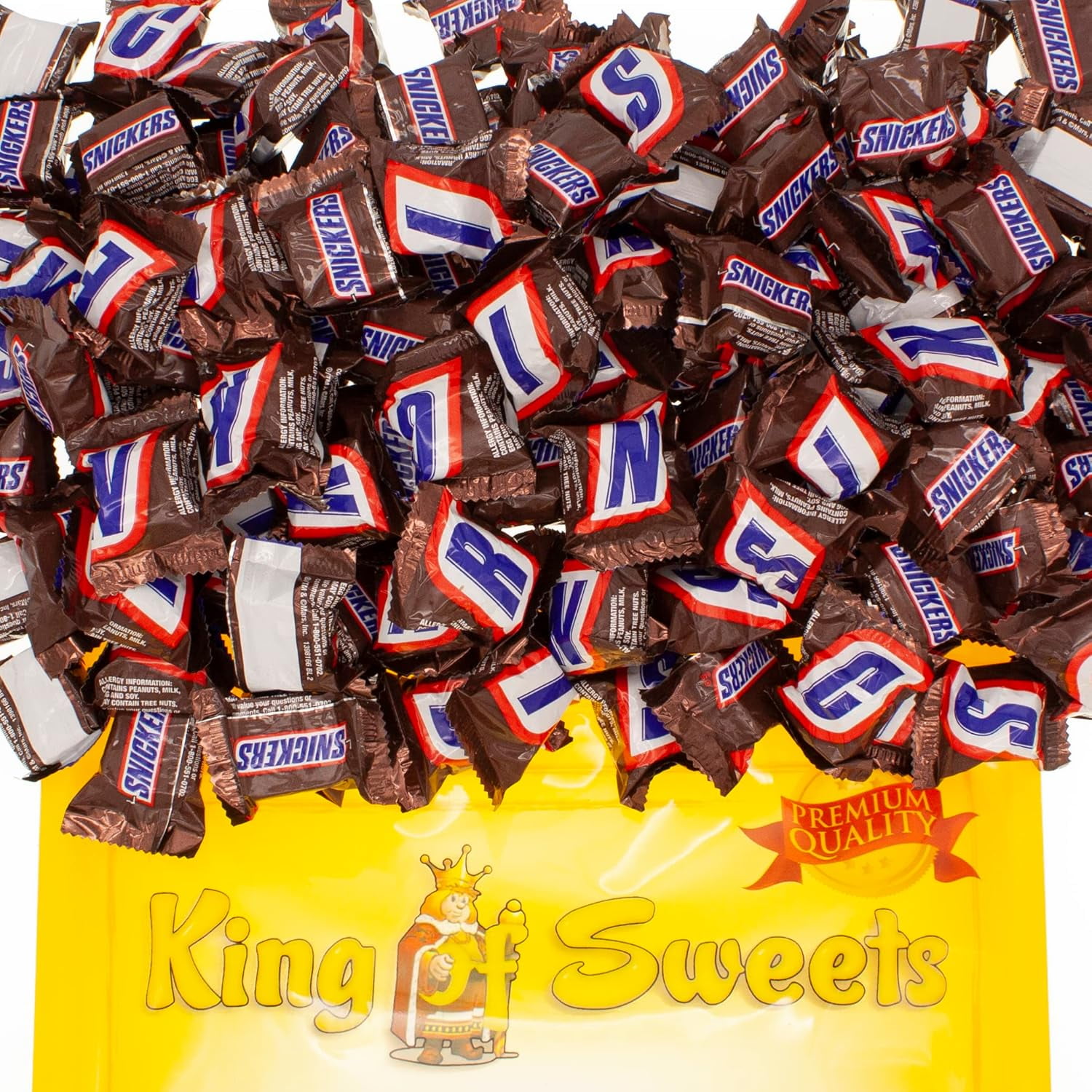 Minis | 5 Pound | Individually Wrapped Chocolate Candy | Old Fashioned Chocolate Candy Bar for Movie Theaters, , Easter | Old School Chocolate Candy | Bulk    Bag