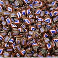 Minis Chocolate Caramel Candy Bars Individually Wrapped Candy with