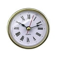 thumbnail image 1 of Minis Clock Insert 2.56Inch Quartzs Movement Miniature Clock Face Insert Round Clocks Head Inserts Arabic/Roman Numerals, 1 of 8