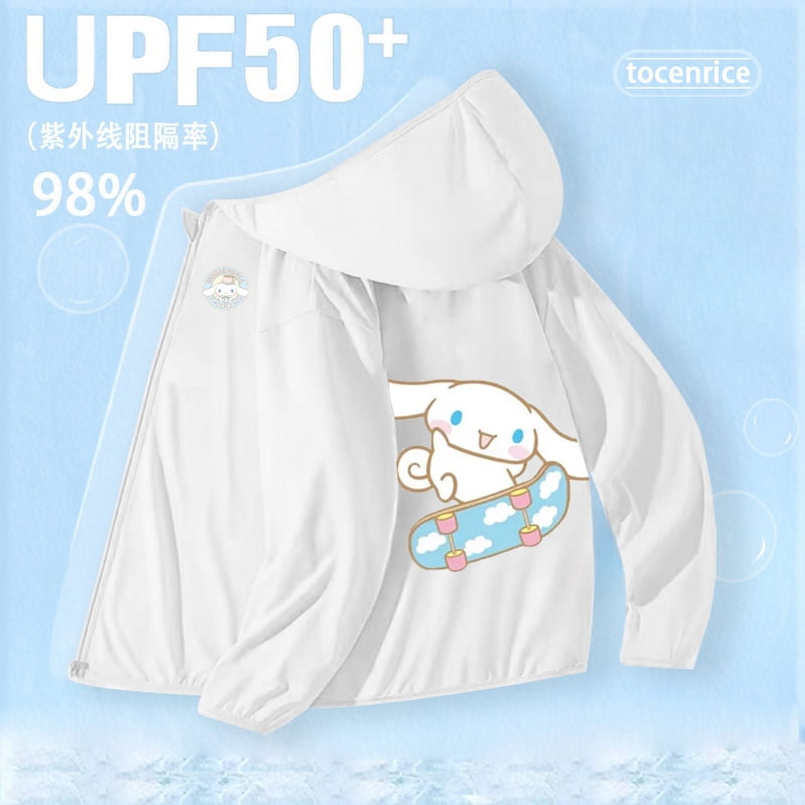 Miniso Cinnamoroll Children Sun Protective Clothing Summer Cartoon Thin
