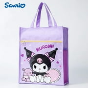 Miniso Sanrios Kuromi Hello Kitty Cinnamoroll Kawaii Portable Book Bag Waterproof Tuition Bag Cute Cartoon Crossbody Bag