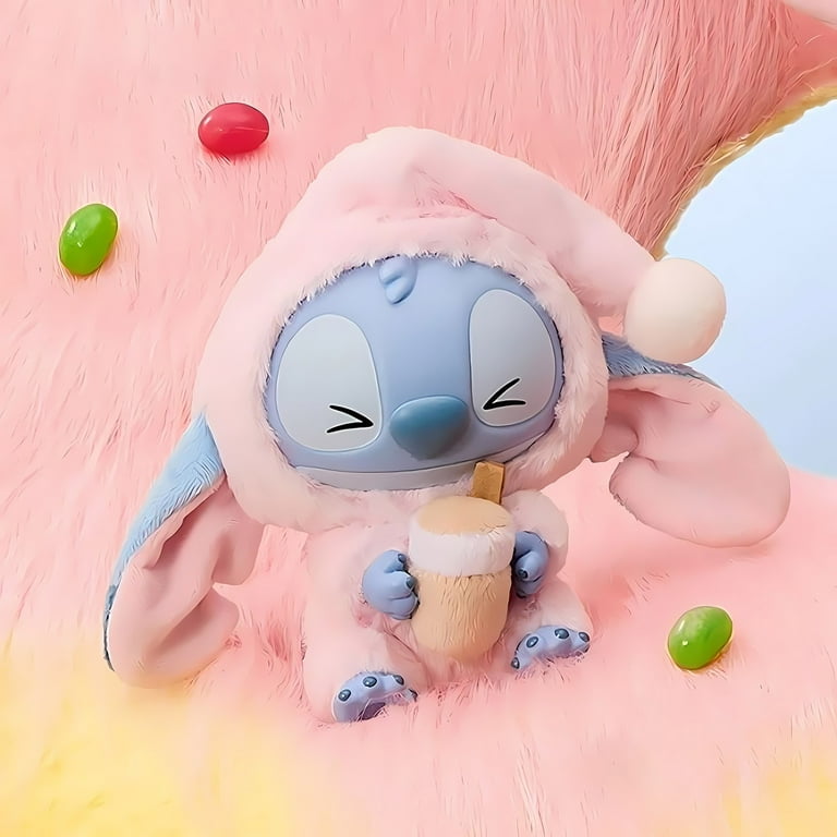 Miniso Stitch Eat Something Before Sleep Series Vinyl Figure