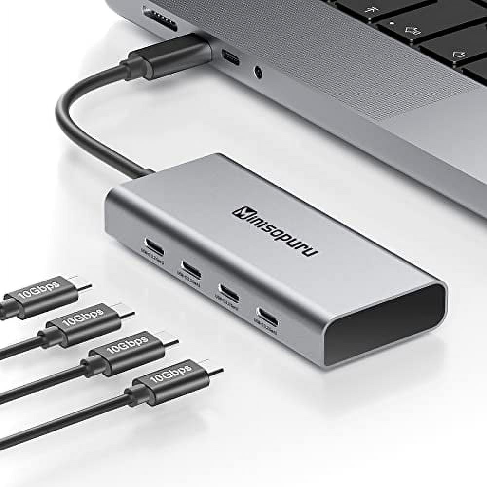 Minisopuru Hub USB C – Accessoires MacBook Air pris en charge avec USB4 40  Gbit/s/4K @