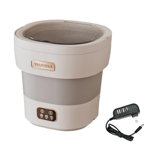 Miniss Automatic Washer 12L Capacity, Travel-Friendly Dry Function & Noise Reduction, Ideal for Small Clothing Items