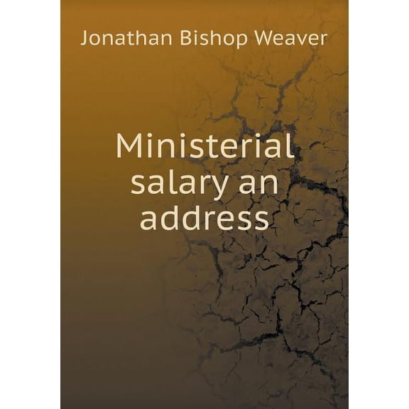 Ministerial salary an address (Paperback)