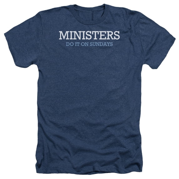 - Ministers Do It - Heather Short Sleeve Shirt - X-Large