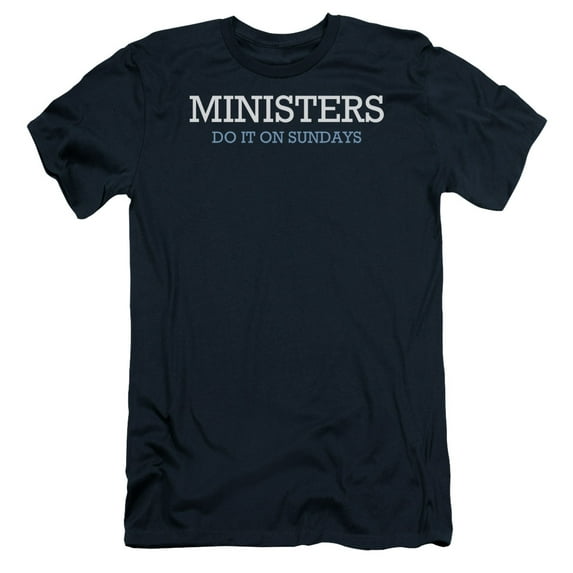 - Ministers Do It - Slim Fit Short Sleeve Shirt - Large