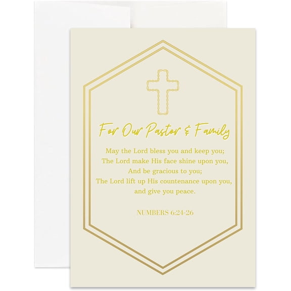 Ministry Appreciation Card | Family Ministry Appreciation (Single Card)