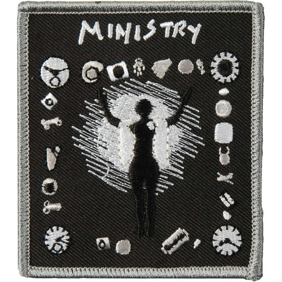 Ministry Men's Embroidered Patch Black