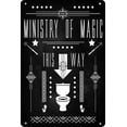 thumbnail image 1 of Ministry Of Magic This Way 500 Pieces Wooden Jigsaw Puzzles For Adults- Bathroom Suitable For All Puzzle Toy Enthusiasts, Educational Educational Art Collectibles, 1 of 6