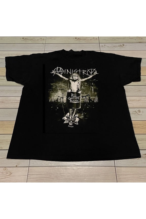 Ministry Rock Band Tour Rio Grande Blood Unisex T-Shirt All Size S To 3XL