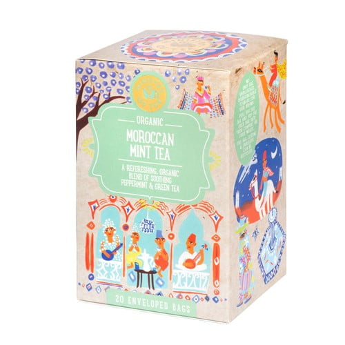 Ministry of Tea Organic Moroccan Mint Tea 30g, British Import (Pack of 2)