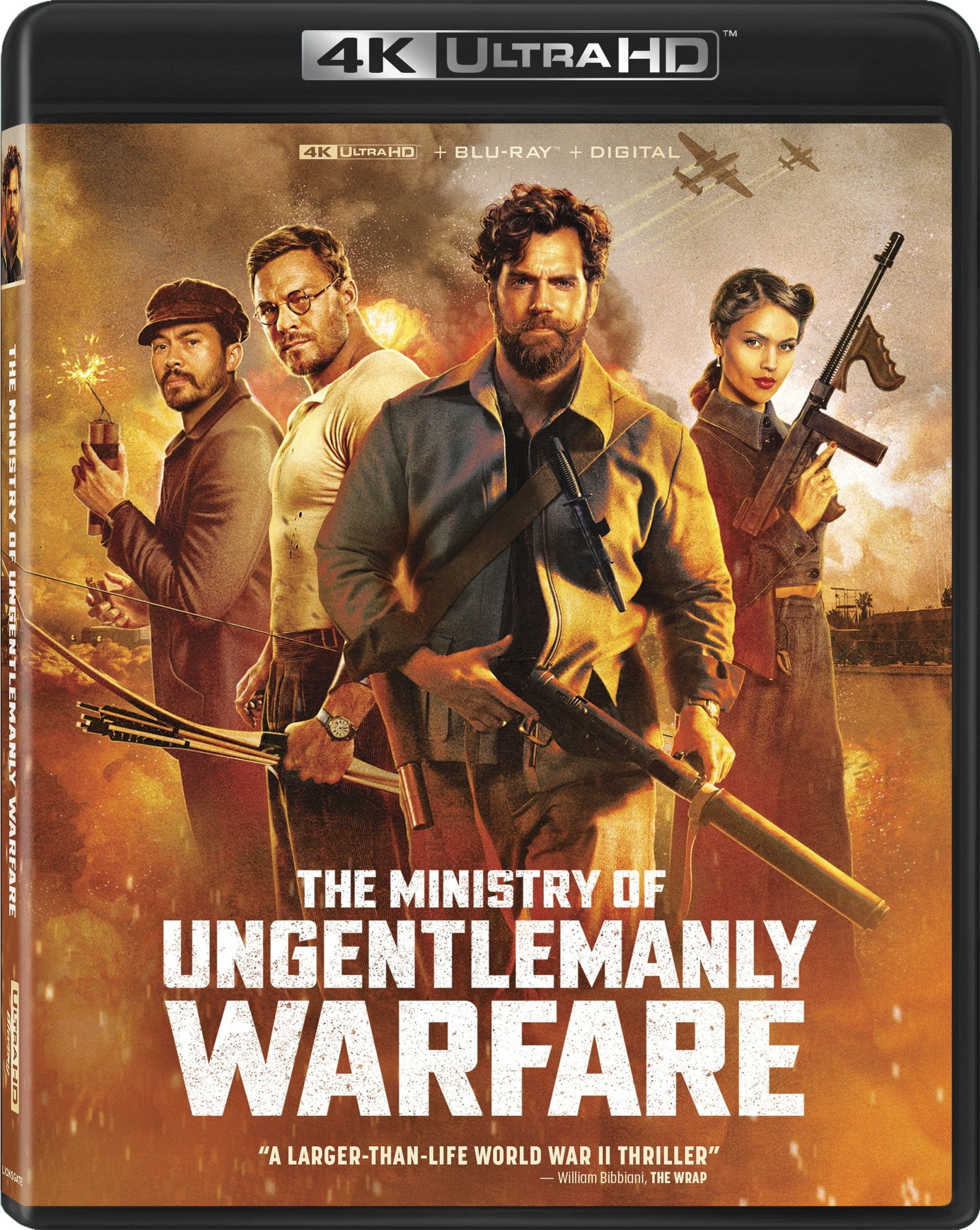 Ministry of Ungentlemanly Warfare, The (4K UHD + Blu-ray + Digital)