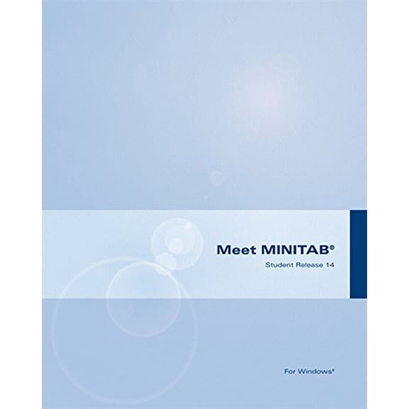 Pre-Owned Minitab Student Version 14 for Windows (Paperback) 0534419755 9780534419752