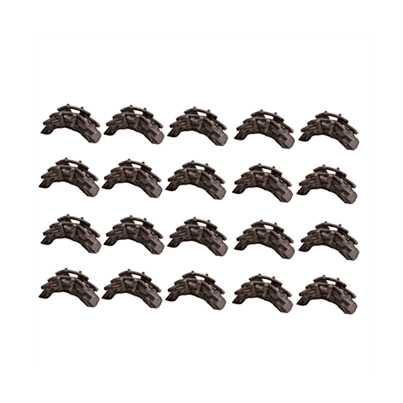 Miniture House Furniture 20 Pcs Small Bamboo Bridge Ornament Reptile Reptile Accessories Garden Bench Bonsai Figurines
