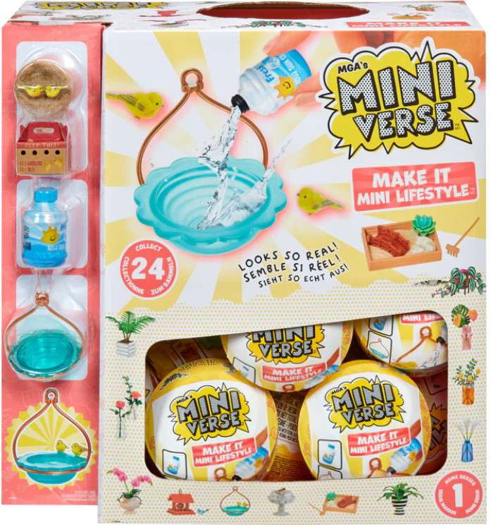 Miniverse HOME DECOR Edition Series 1 Wave B Mystery Box (24 Packs)