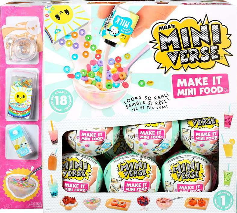 Miniverse Mini Food CAFÉ Serie Mystery Box 24 Paraguay Ubuy