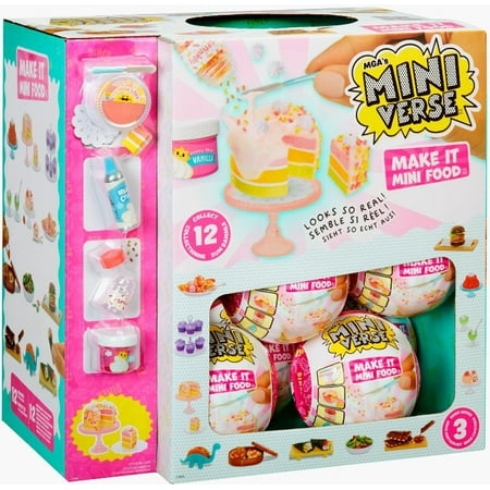 Miniverse Make It Mini Food DINER Series 3 Wave B Mystery Box (15 Packs)