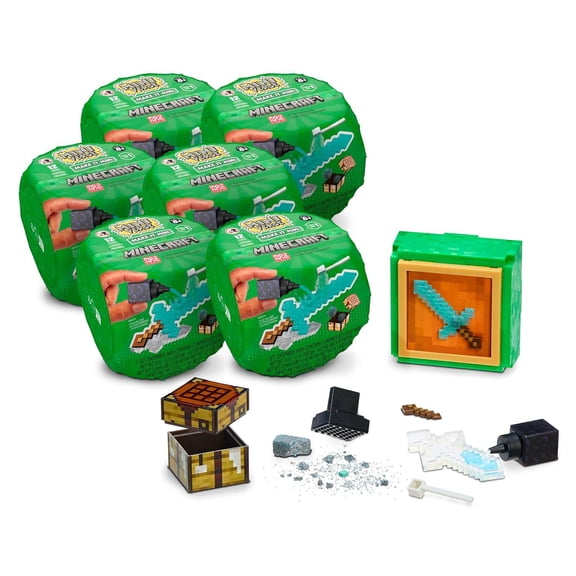 Miniverse Make It Mini Minecraft LOT of 6 Mystery Packs