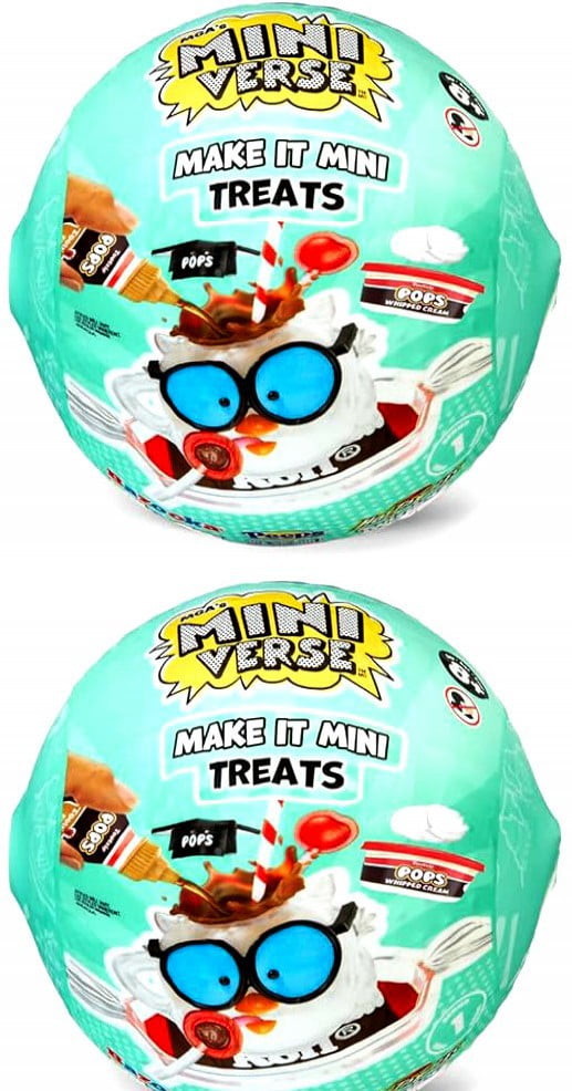Miniverse Make It Mini Treats LOT of 2 Mystery Packs