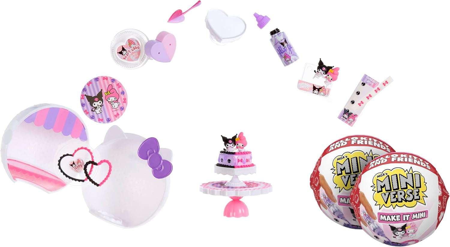 Miniverse Sanrio Series 2 Hello Kitty & Friends LOT OF 2 Mystery Packs