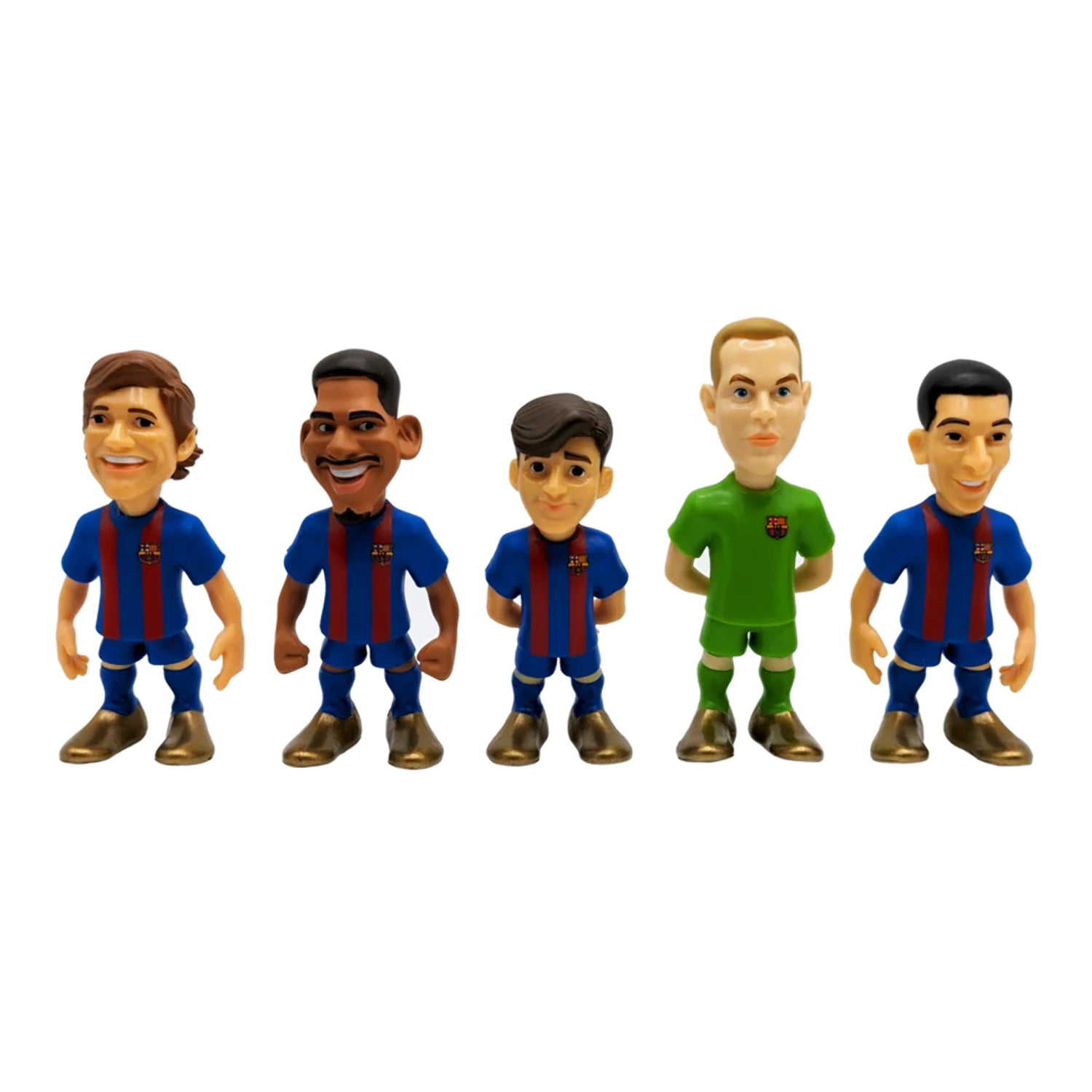 Minix 5-Pack of 7cm Soccer Players - A Miniature Marvel for