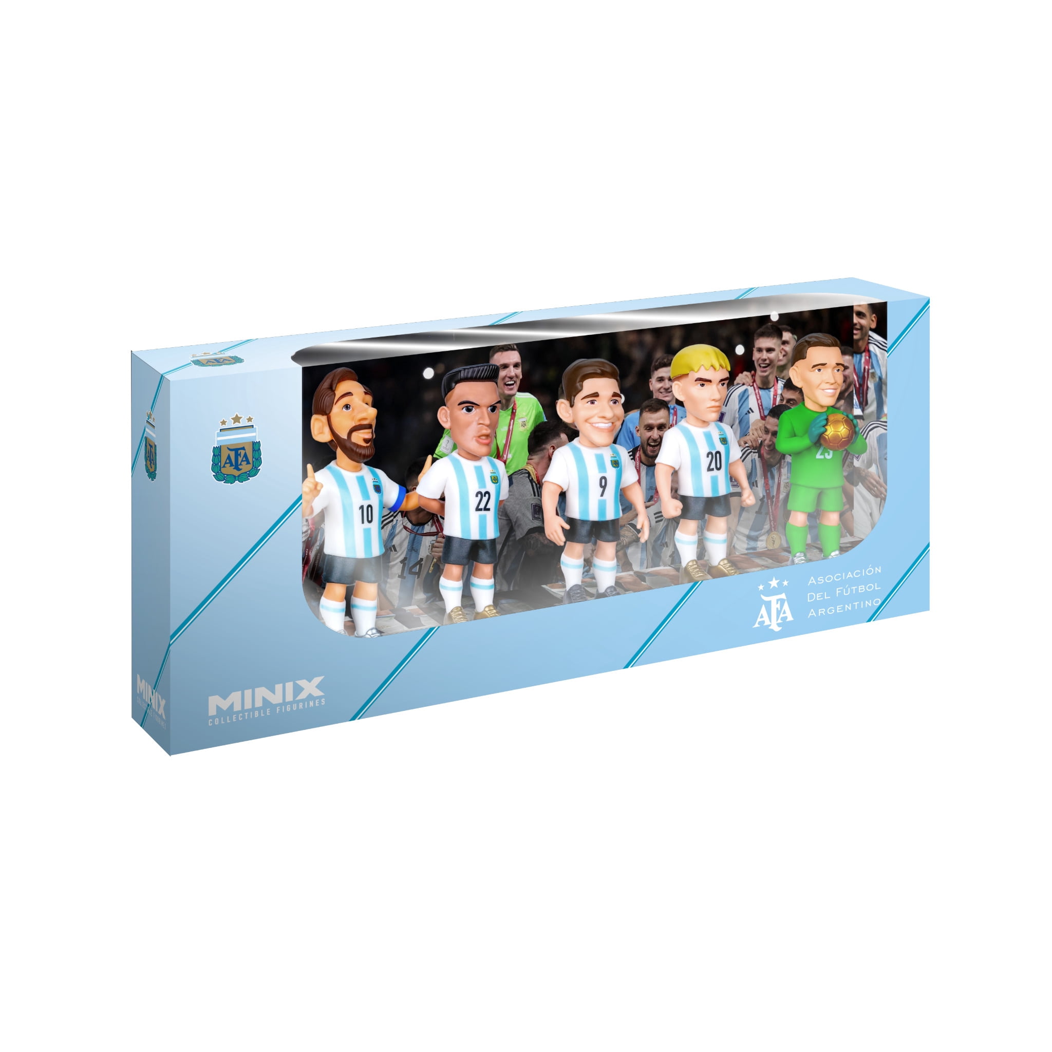 Minix Argentina National Team 5-Pack – Official 7cm Football