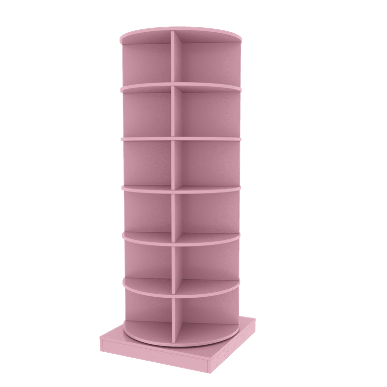 Miniyam 360 Rotating Shoe Rack 6 Tiers Shoe Rack Organizer for Entryway Pink Walmart