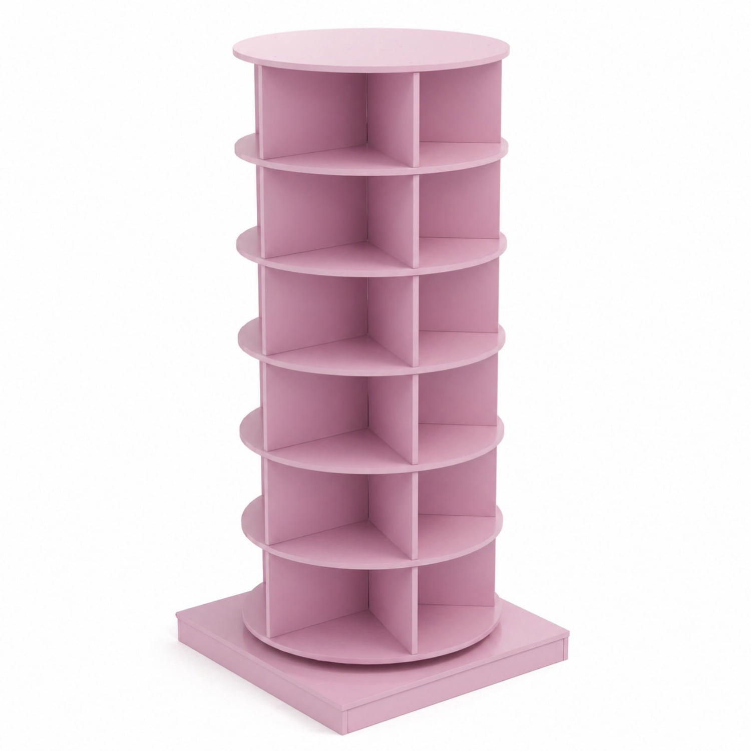 Miniyam 360° Rotating Shoe Rack, 6-Tiers Shoe Rack Organizer for