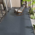 thumbnail image 1 of Miniyam 44 Pcs Interlocking Deck Tiles, 12" x 12" Polypropylene, for Outdoor Balcony Garden Gray, 1 of 8