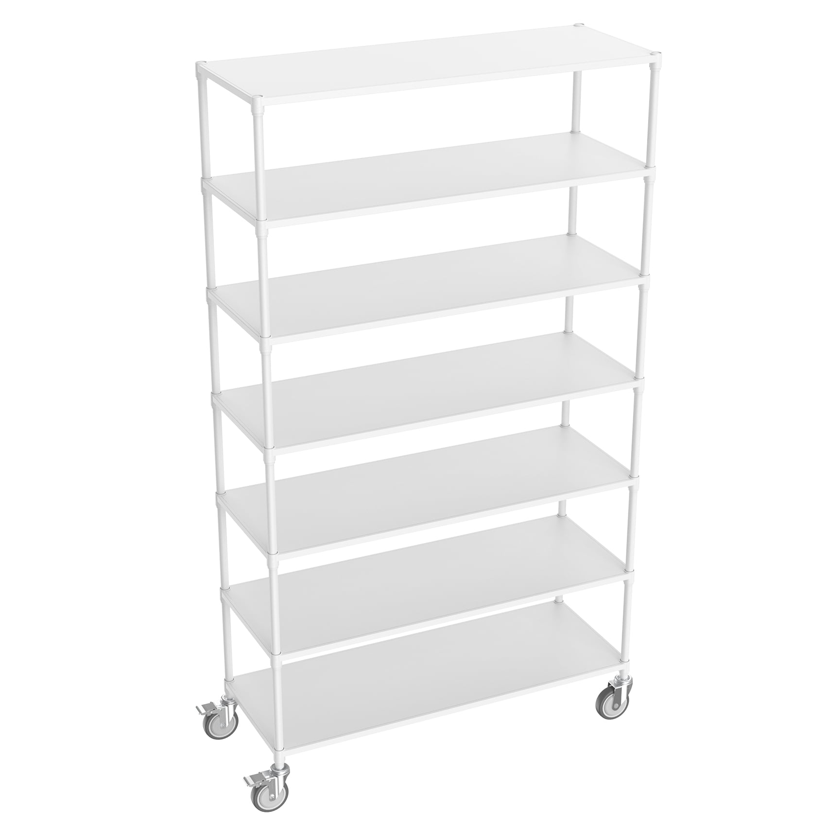 Miniyam 7 Tier 2800lbs Capacity Metal Shelf Shelving Unit, Heavy Duty