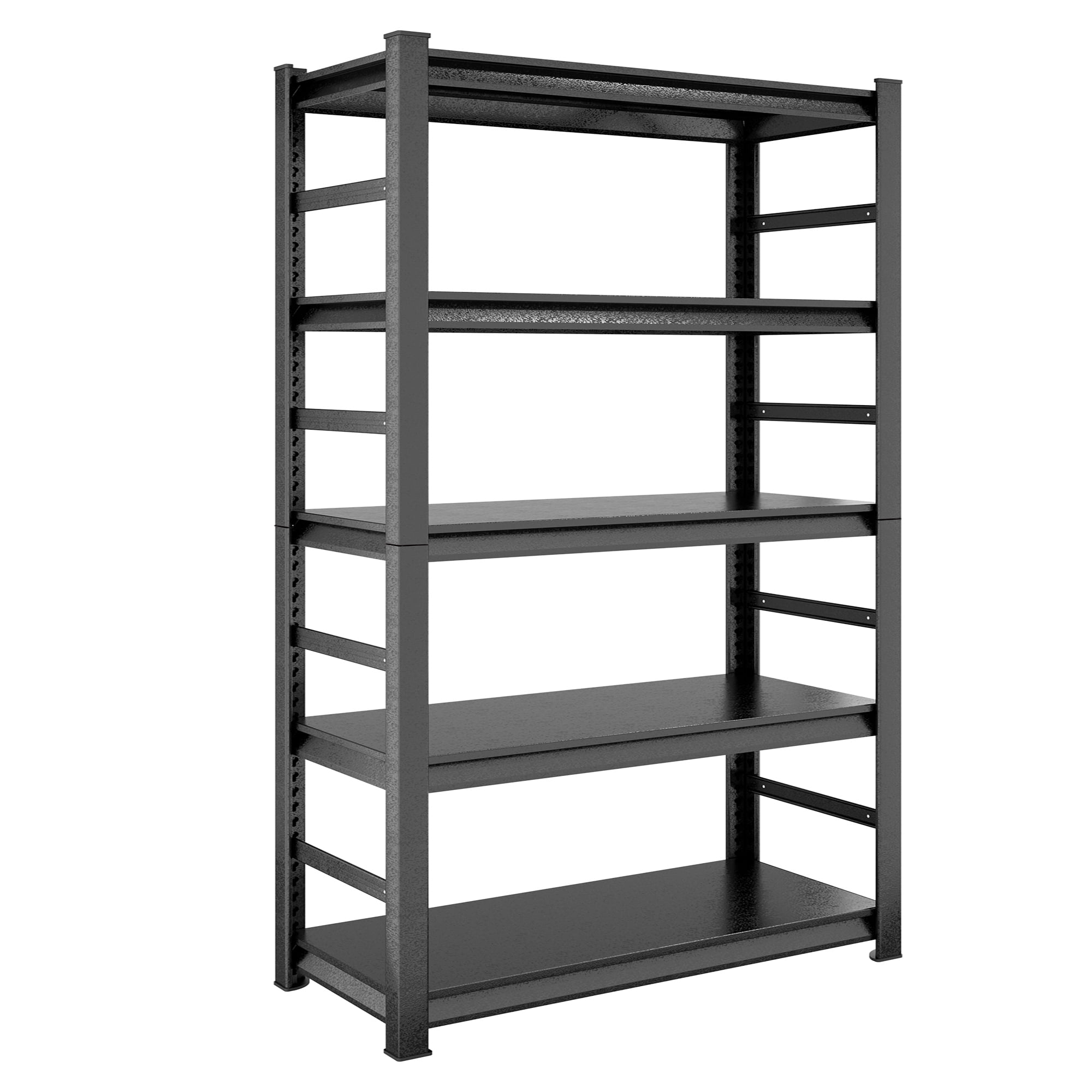 Miniyam Heavy-Duty Metal Shelving Unit, 5 Adjustable Shelves, 2000 lbs Capacity, 78"x47.2"x18"