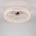 thumbnail image 1 of Miniyam Low Profile Ceiling Fan with Light – 6-Speed DC Motor, Timer, Memory, APP & Remote Control, Quiet Operation, Reversible Airflow, Modern Style, 1 of 8