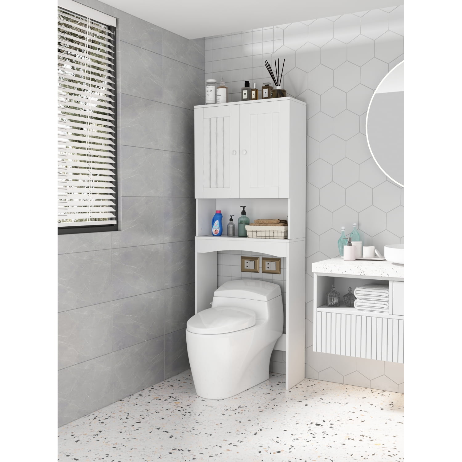 https://i5.walmartimages.com/seo/Miniyam-Over-The-Toilet-Storage-Cabinet-with-Adjustable-3-Shelf-and-Double-Doors-Bathroom-Space-Saver-Organizer-Matte-White_26dcd373-1cbd-43d1-a520-286c76d04f7f.e222e57be443040456203ae906afd127.jpeg