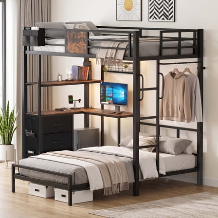 Shop L-Shaped Bunk Beds for Home Spaces