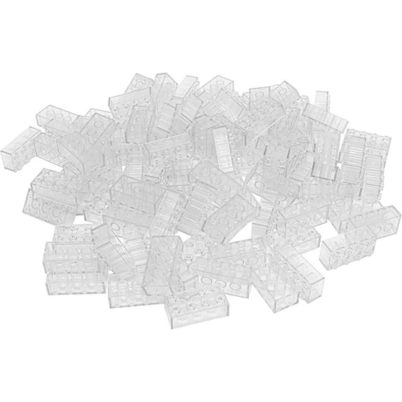 Minizfigs Classic 2x4 Building Brick Play Set - 100 pcs - Compatible with All Major Brands