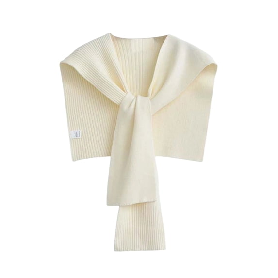 Minjewel Ladies' Fashionable Thick Knitted Cape, Versatile Outer Shawl for Women, Warm Winter Cape Shawl, Cozy Soft Wrap for Cold Weather, Stylish Holiday or Daily Wear,Beige